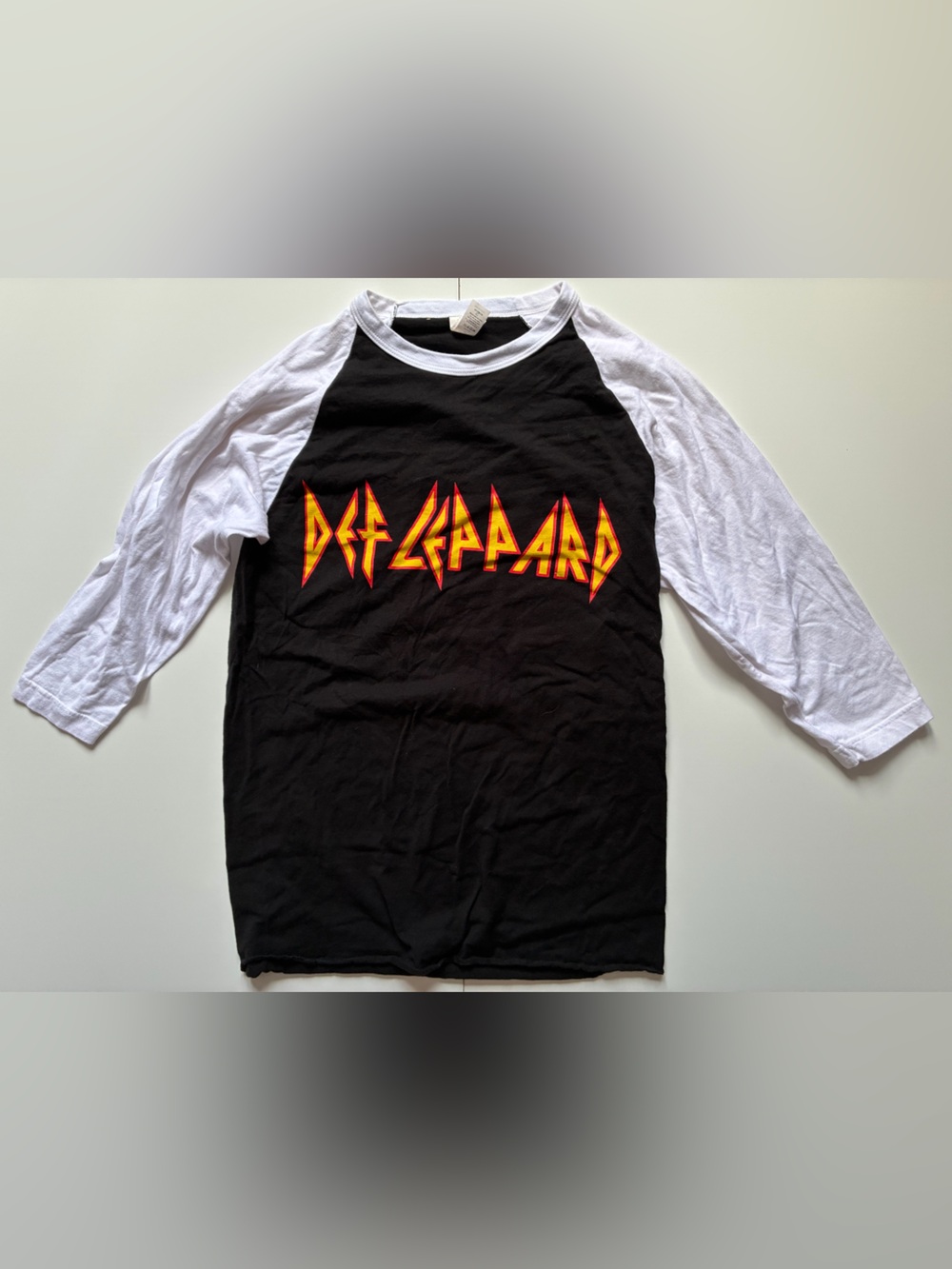 Def Leppard "Just Like 73" Raglan T- Shirt - Size Small